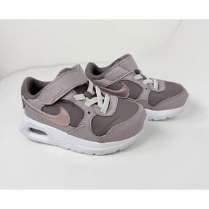 Nike Air Max SC TD Violet Ore Leather Baby Toddler Shoes Size 6C Sneakers